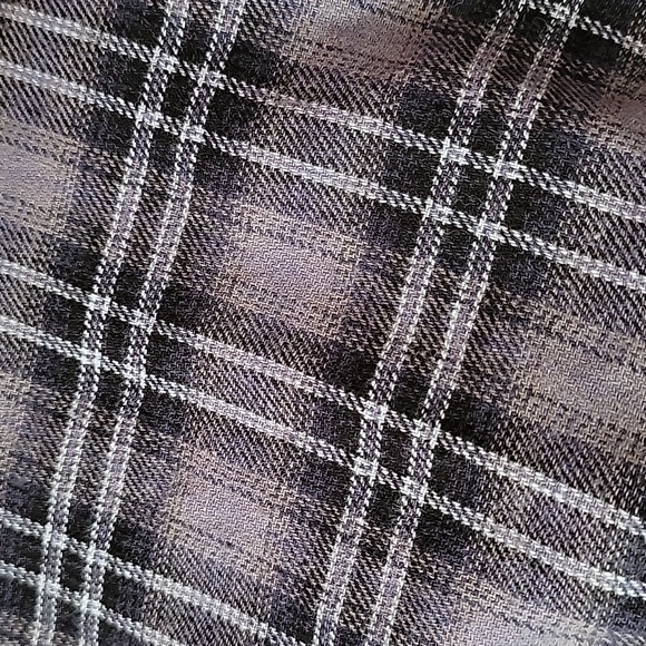 Quicksilver Boys Flannel Plaid Long Sleeve Shirt/ 7X. - Picture 9 of 9